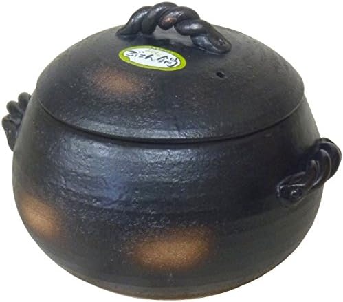 萬古焼 ご飯土鍋 7合炊き 伊賀風 M4808