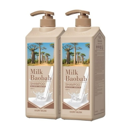 大容量 プロテイン ダメージヘア シャンプー アイボリームスクの香り 1000ml × 2本