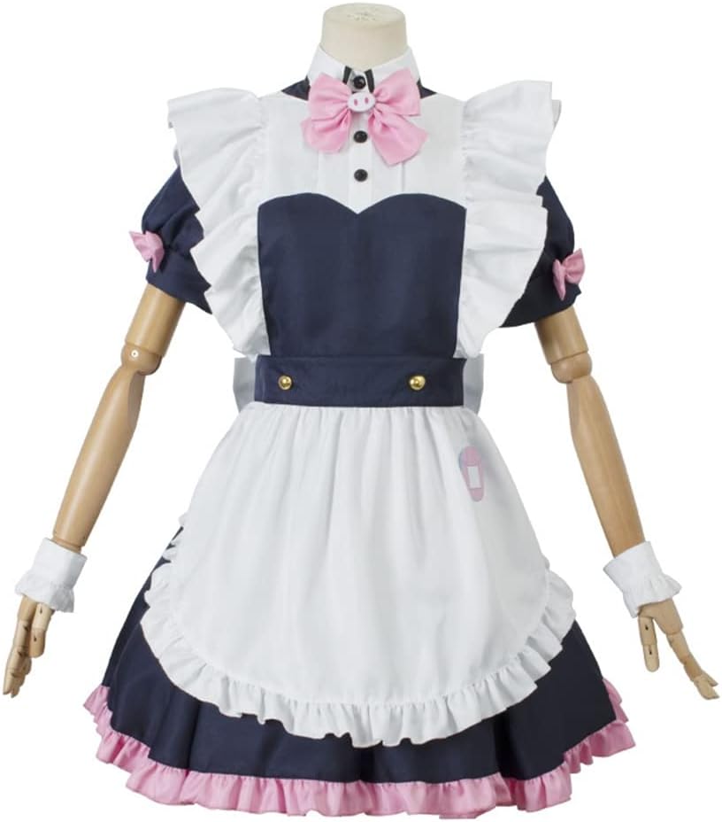アキバ冥途戦争 和平なごみ 万年嵐子 メイド服 コスプレ衣装 制服 日常服 舞台装 演出服 大人 イベント ハロウィン 撮影 祭り アニメ 学園祭