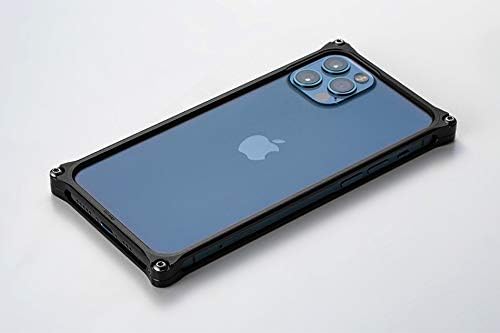 ギルドデザイン(GILD design) ソリッドバンパー iPhone12ProMax ケース ジュラルミン削り出し 日本製 ブラック GI-430B 43188