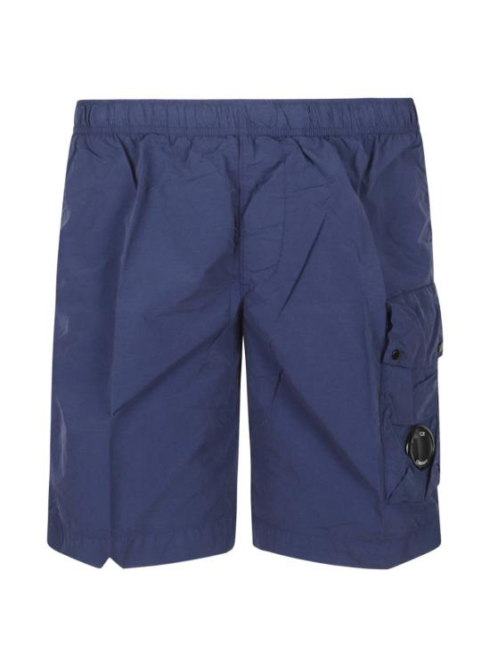 C.P. COMPANY Men Swim Pants 20CMBW265A006252G 878 Blue