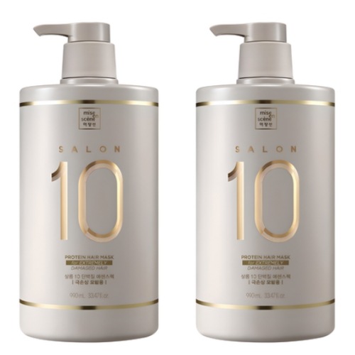 ミジャンセン サロン10 プロテイン 大容量エッセンスヘアパック（ハイダメージヘア用）990ml × 2本
