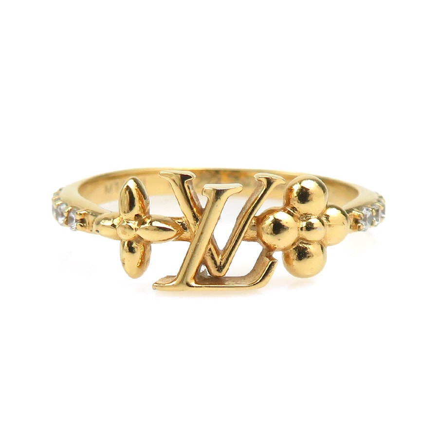 ルイ ヴィトン LOUIS VUITTON リング・指輪 リング LVアイコニック メタル ゴールド レディース M1461L 16号 h31442g