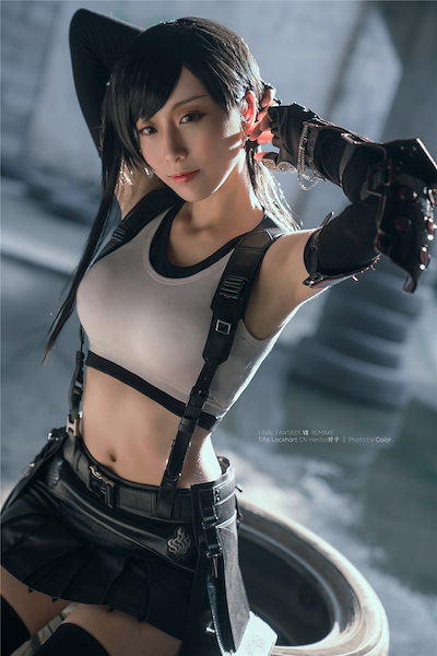 でしたら ファイナルファンタジー7 FF7 ティファ 衣装 コスプレ