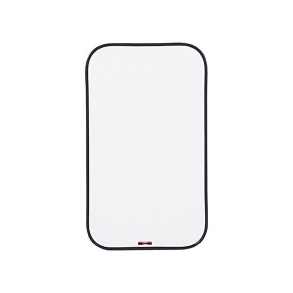 (まとめ）TRUSCO スチール製ホワイトボード無地・ミニタイプ 600×350mm SH-215W 1枚(×3セット) 26,263円