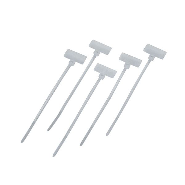 （まとめ）エレコム 表示スペース付結束バンドLD-ST100WH20 1セット(20本)(×10セット)