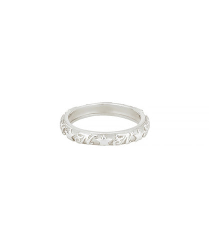 NFF star logo ring silver スターロゴリング シルバー Silver925 韓国アクセサリー 正規品 レディース 指輪