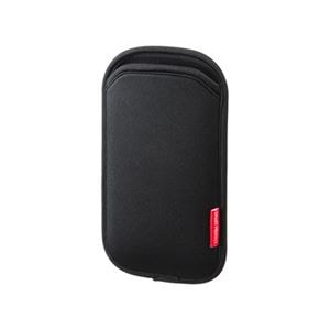 (まとめ)サンワサプライ マルチスマートフォンケース(5インチ用) PDA-SPC9BK(×5セット)