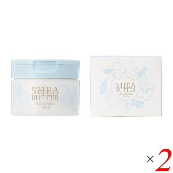 クレンジング メイク落とし シアバター 生活の木 シアバター クレンジングバーム 80g 2個セット