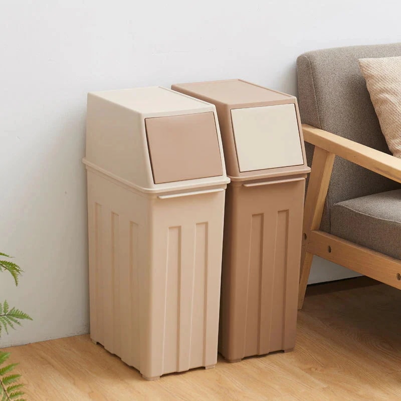 ごみ箱 ゴミ箱 大容量 北欧 フロントオープン 30L 蓋付き キッチン 屋外 オフィス ダストボッ