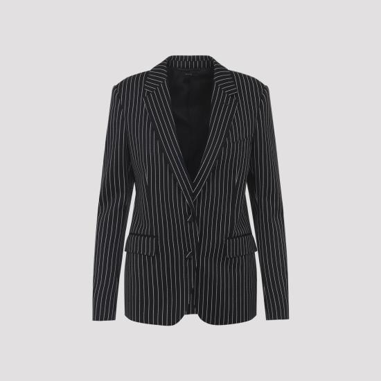 TOMFORD Women Jackets GI3069 FAX1693 NWF BLACK ECRU
