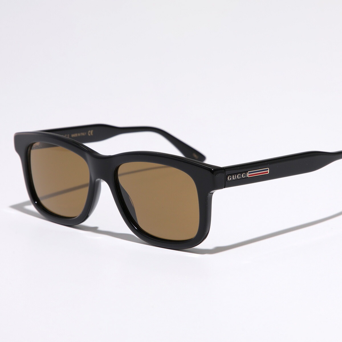 GUCCI グッチ サングラス GG0824S メンズ スクエア型 アジアンフィット メガネ めがね 眼鏡 ロゴ セルフレーム アイウェア UVカット カラー2色