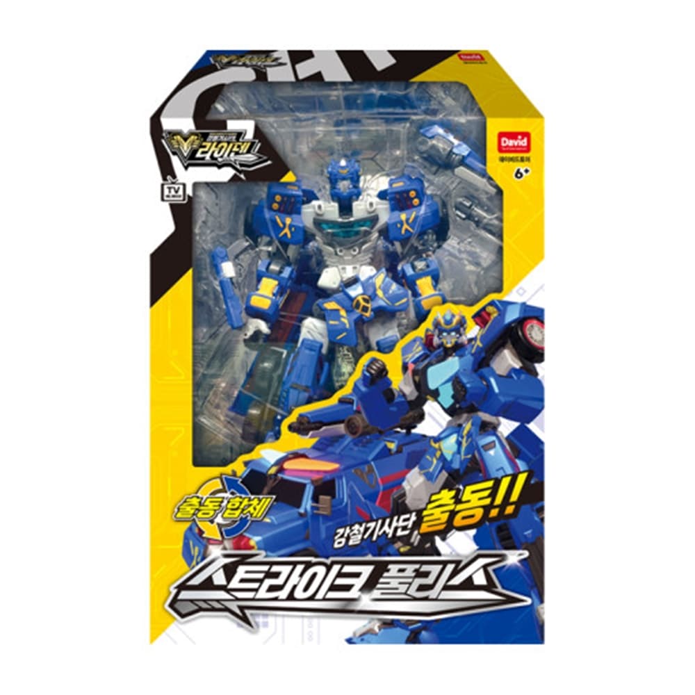 鋼鉄騎士団 ライデン ストライク プーリス (STRIKE PULIS) 装甲車 変身ロボット 韓国ロボット アクションフィギュア 韓国アニメおもちゃ 2024