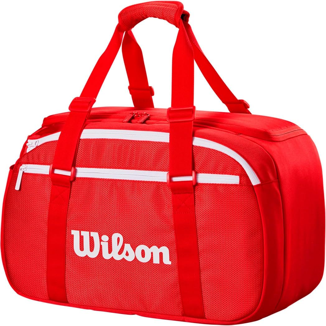 [ウイルソン] テニス ラケットバッグ SUPER TOUR WILSON RED SMALL DUFFEL Red