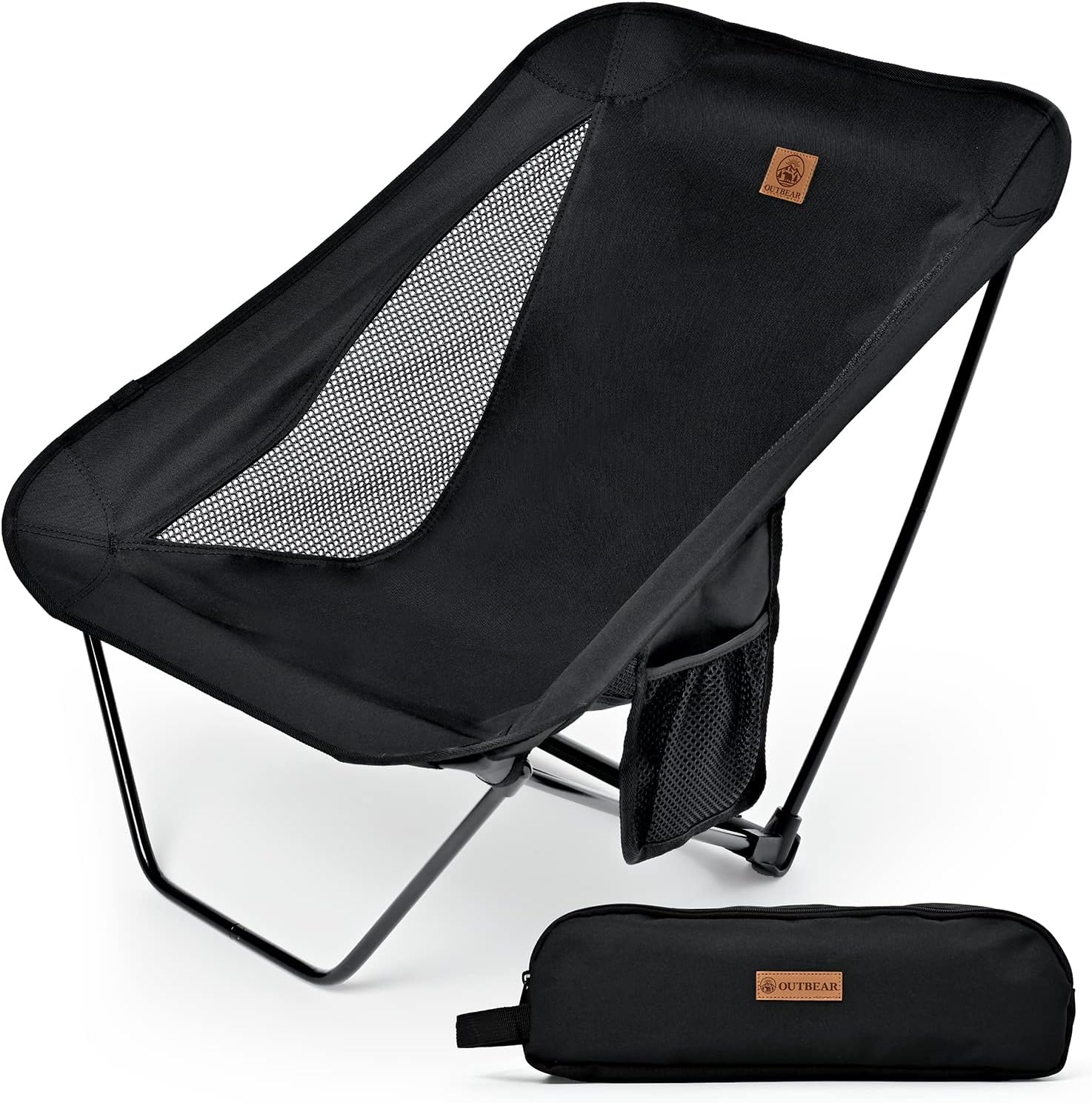 超軽量850gであらゆる用途に適していますアウトドアチェアローチェアリクライニングチェアキャンプチェア120kgの耐荷重テスト済み