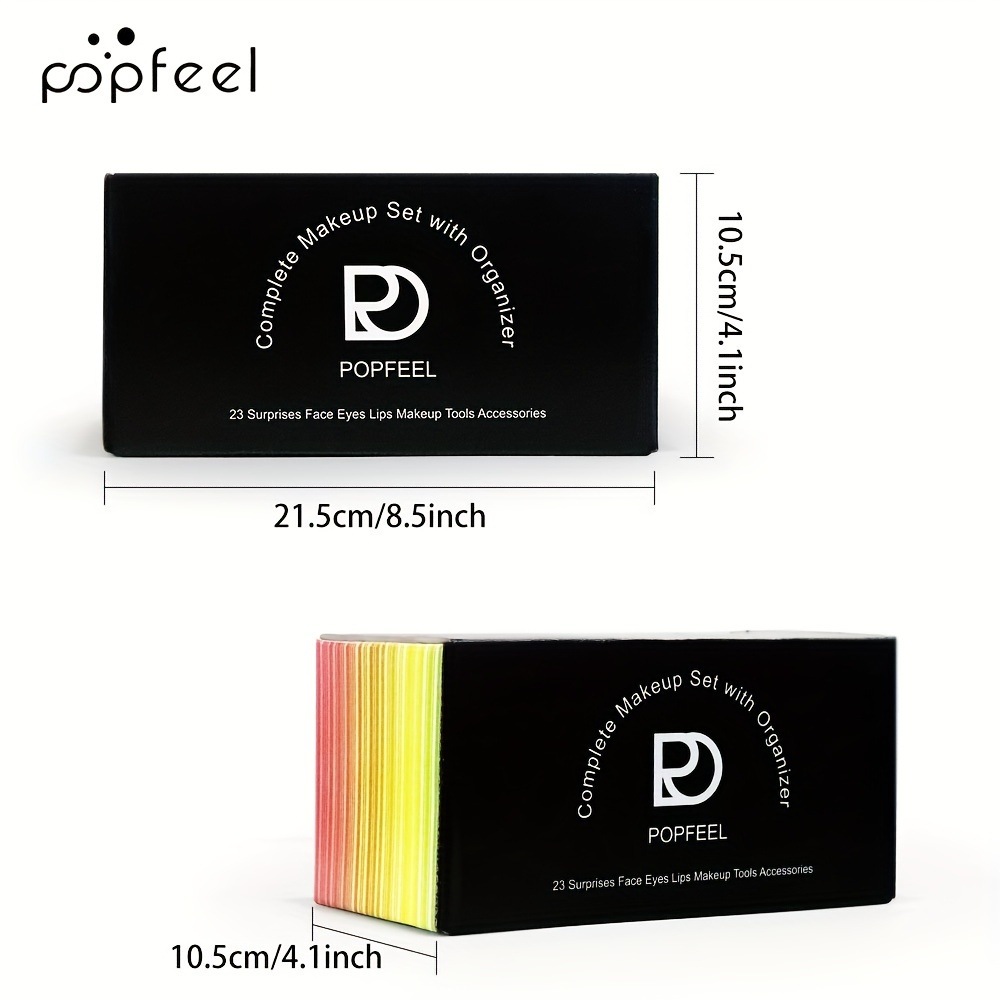 Popfeel化粧品セット祝日プレゼント誕生日プレゼントと洗練されたギフトボックスと化粧箱