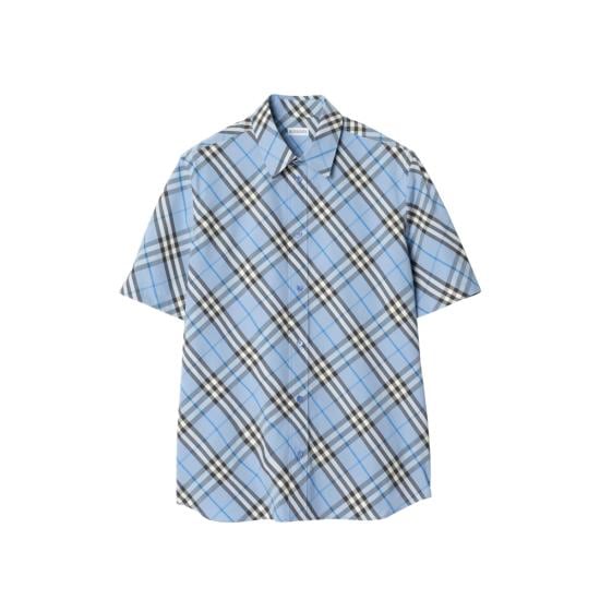 BURBERRY Men Shirts 8123674 ROBERT A1647 BLUE BLACK