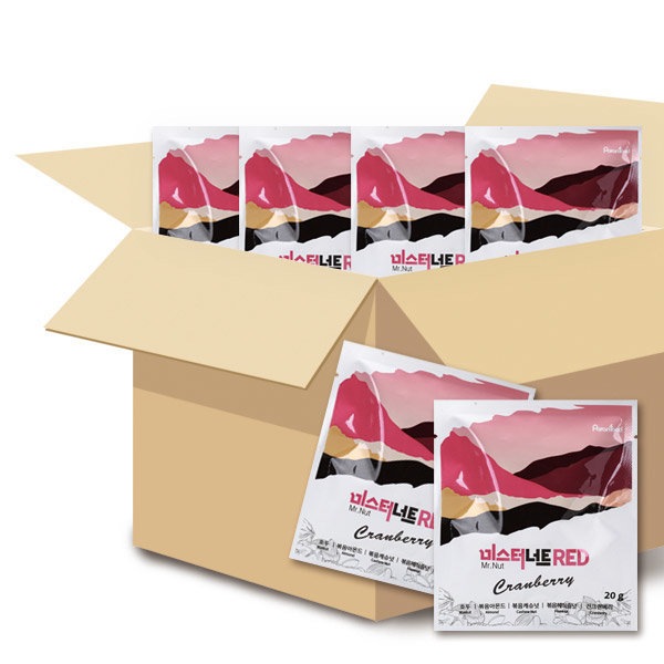 レッド/一日に一握りのナッツ/シングル·サーブ·パッケージ//ナッツ