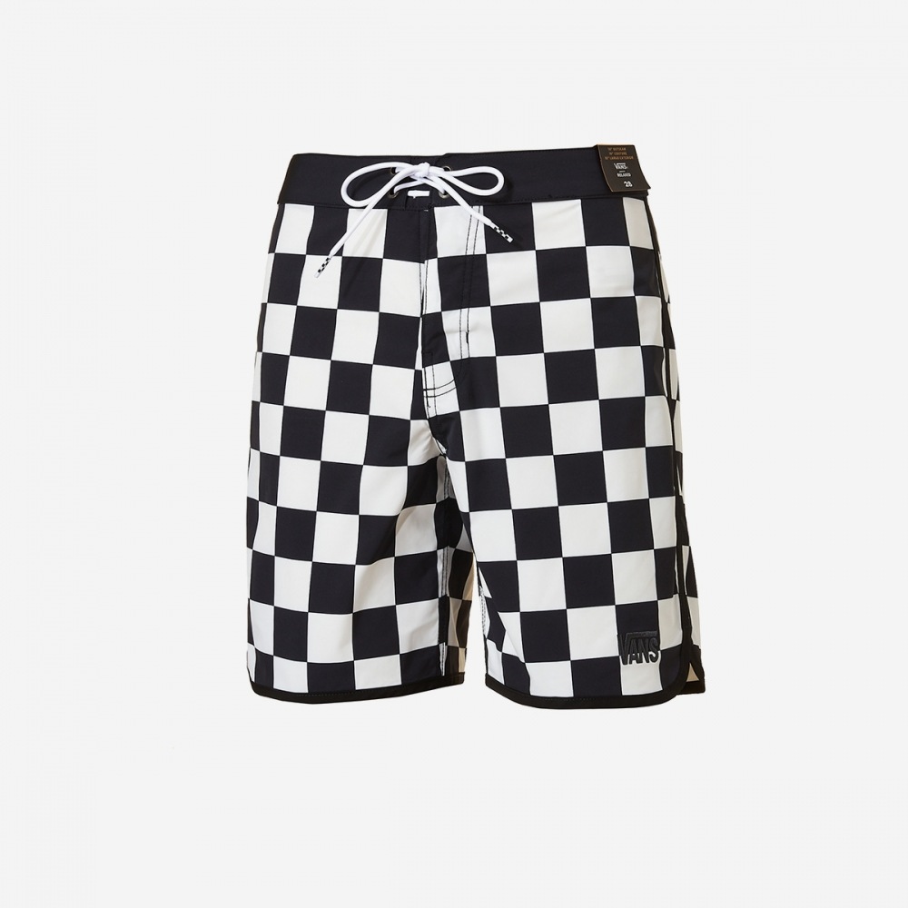 バンズ MTE エバーライド スカルプド AOP ボードショーツ VN000M8JY28-BLACK-WHITE 9,992円