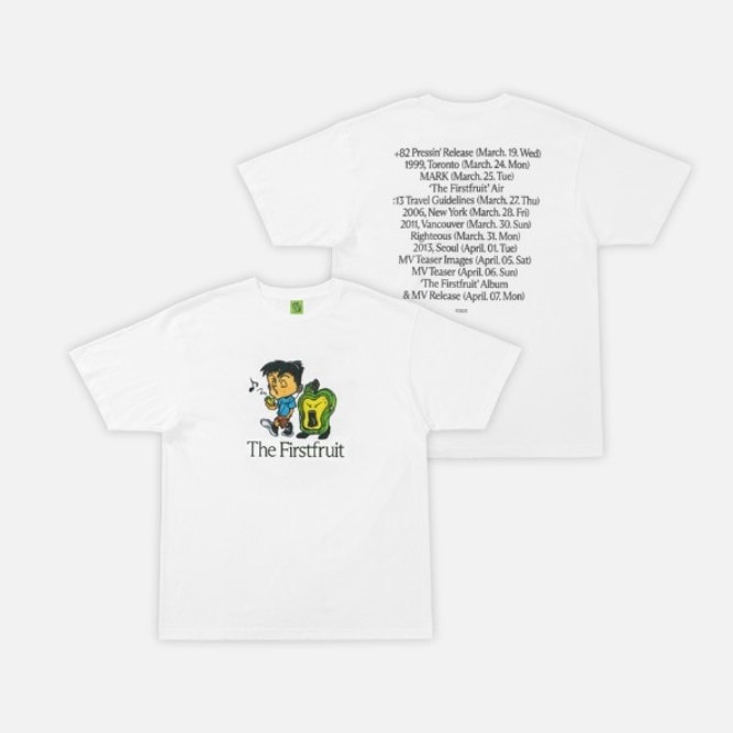 NCT MARK TIMETABLE T-SHIRT -The Firstfruit 6,970円