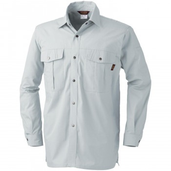 桑和 535 長袖シャツ LLサイズ シルバーグレー（22） 5,353円