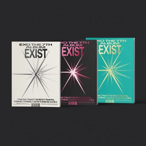 （ランダム）EXOアルバム正規7集EXISTエクジストフォトブックEXO