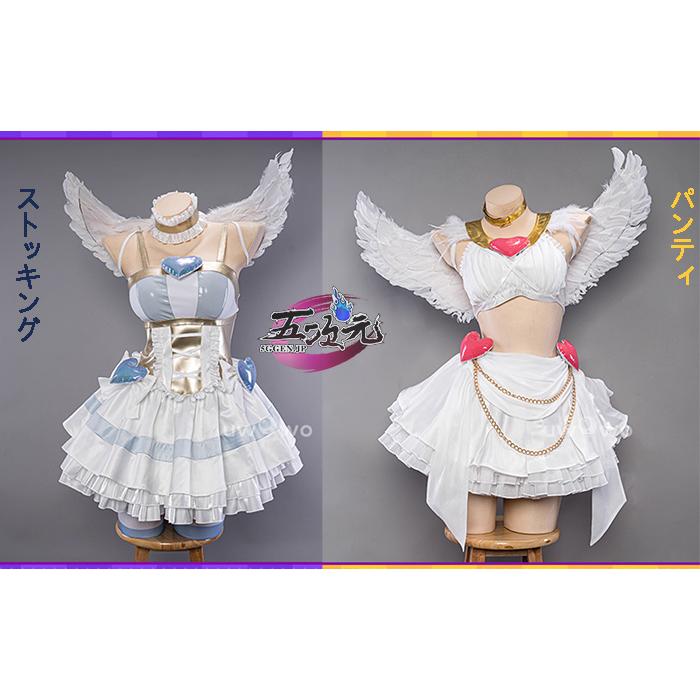 UWOWO　パンティ&ストッキング　コスプレ　衣装　ウィッグ　靴　追加可