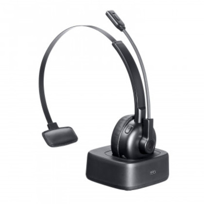 サンワサプライ Bluetoothヘッドセット 単一指向性マイク・充電クレードル付き MM-BTMH67BK