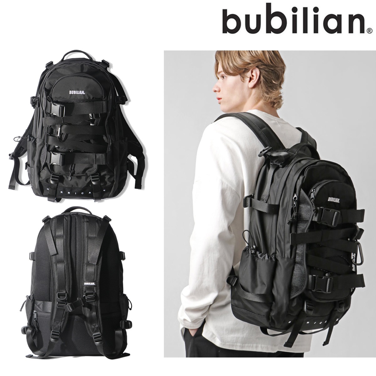 Hurricane Backpack バッグ 多機能 軽量 ノートパソコン 収納 通勤 出張 旅行 通学 メンズ/レディース 人気 おしゃれ カジュアル