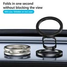 新しい両面磁気電話スタンドリングホルダーキックスタンドマグネットグリップ Magsafe iPhone 16 15 14 13 12 プロマックスジムカーホルダー