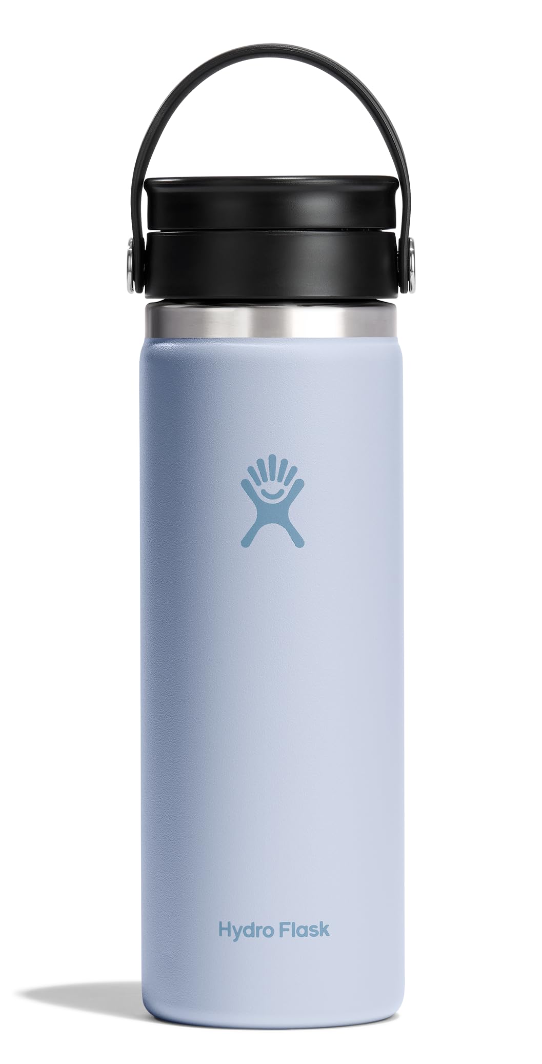 Hydro Flask Flex Sip コーヒータンブラー 断熱ステンレススチール こぼれない 漏れ防止 トラベルコーヒーカップ 20オンス サーフブルー