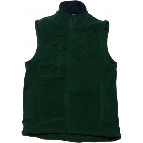 ワンポイント フリースベスト グリーン PR1-036 【公式通販】