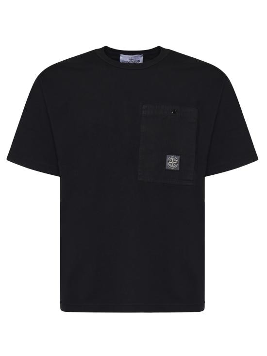 STONE ISLAND Men T-Shirts L1S152100004 S0115V0029 Black