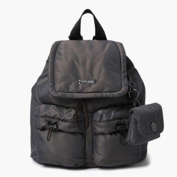 バックパック NQJ QP322WBP91-DBR 女性用パディングミニバックパック / DARK BRICK