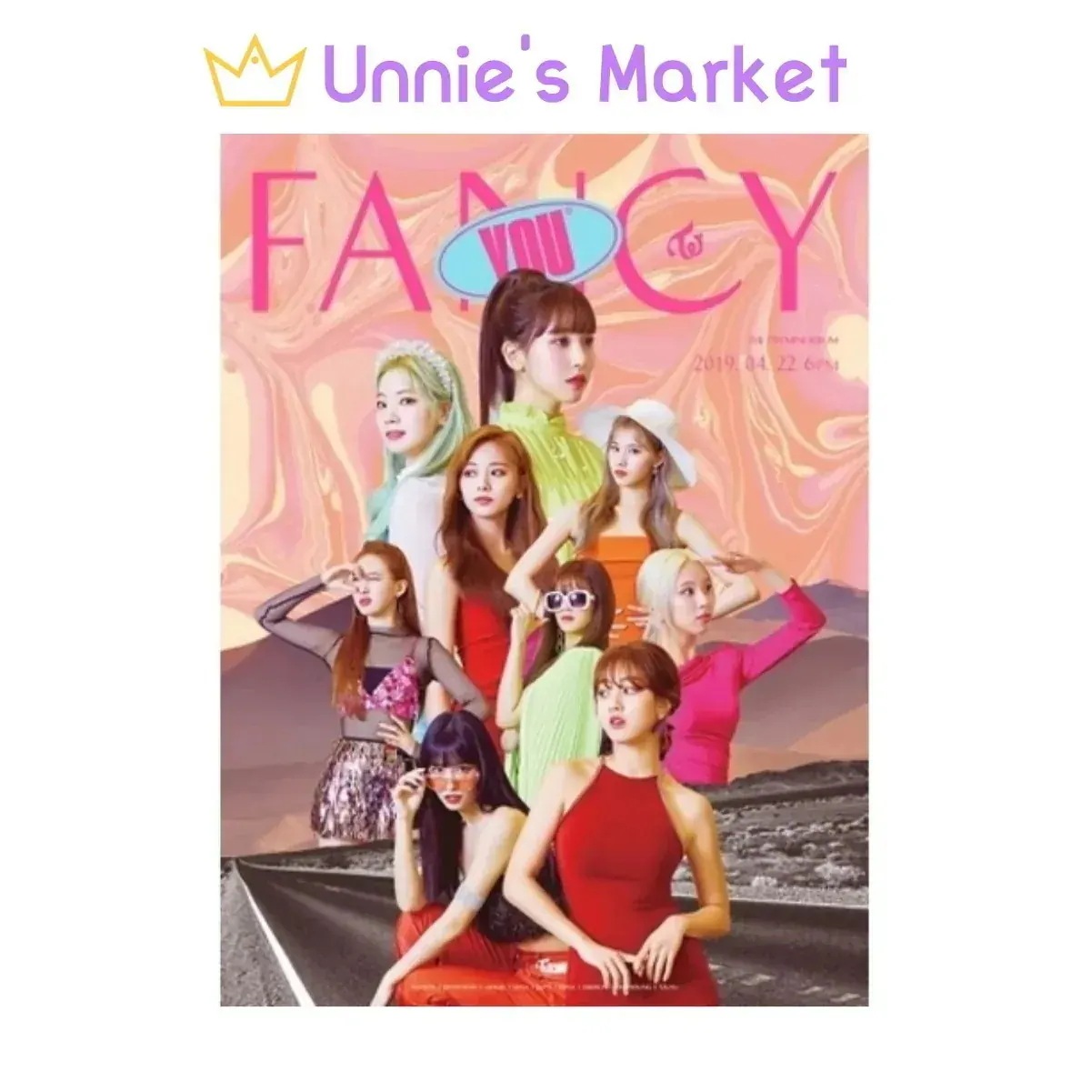 [SET] TWICE - FANCY YOU 7th Mini Album + Free Photocard 1EA(fan-made) 7,033円
