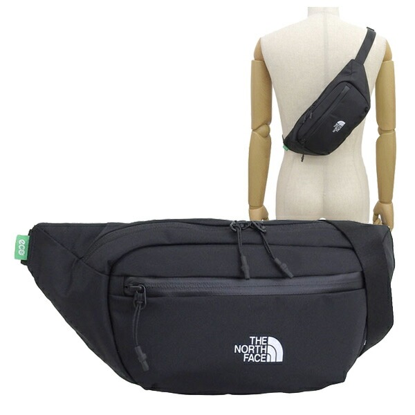 ノースフェイス バッグ メンズ レディース ボディバッグ ウエストバッグ ナイロン ブラック スポーツヒップサック SPORTS HIP SACK NN2HQ02A-BLK THE NORTH FAC