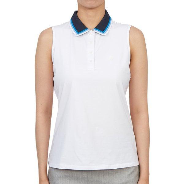 ゴルフウェア 女性用カラー ノースリーブTシャツ G4LS23K860D SNO