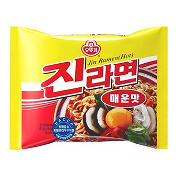 オットゥギジンラーメン辛口120gX40袋1箱