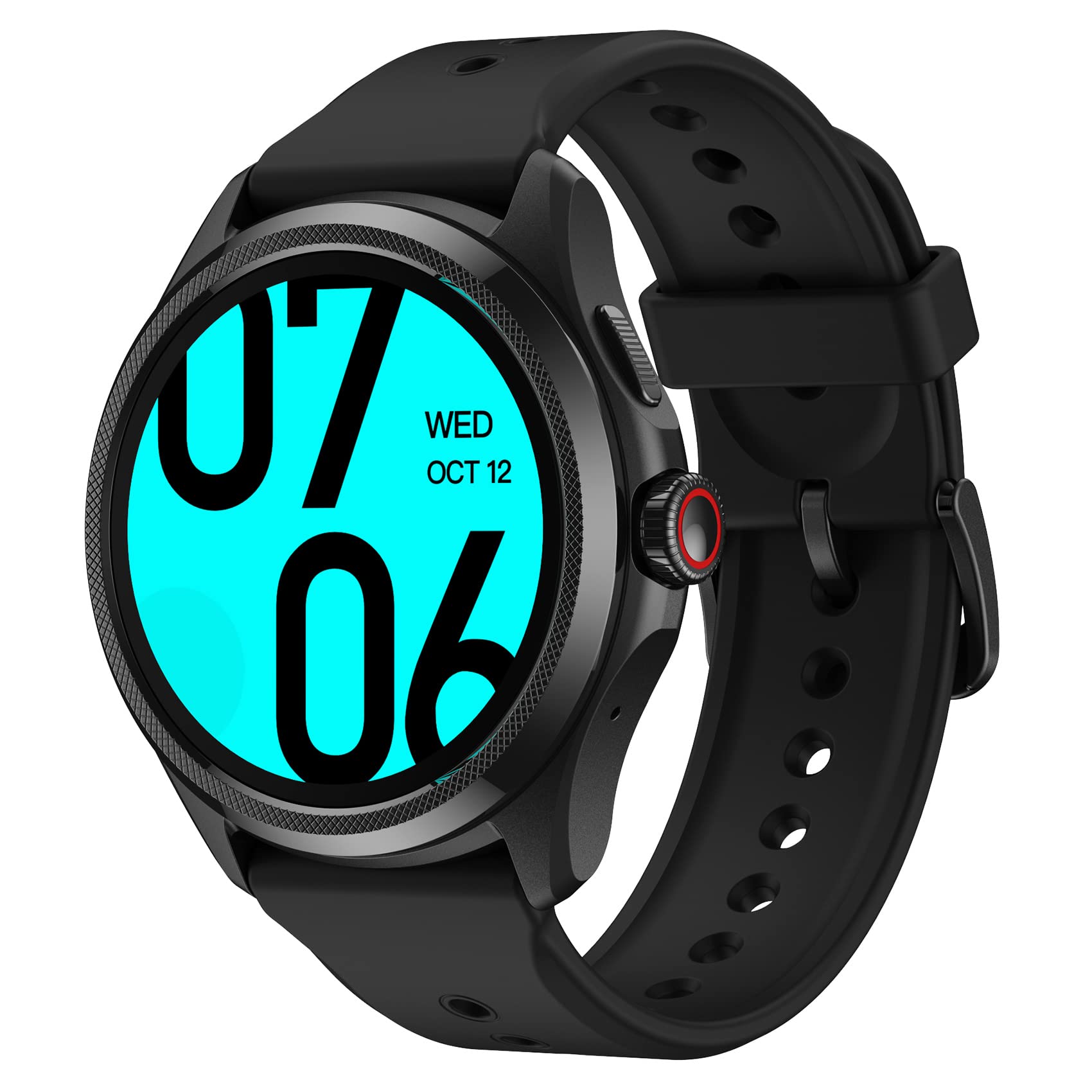 Ticwatch Pro 5 スマートウォッチ Wear OS by Google Android グーグル対応スマートウォッチ 5ATM防水 腕時計 アウトドア ランニング コンパス GPS搭載 ロ
