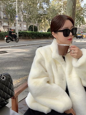 Qoo10] 未使用 シスリス ファーコート F ベー : レディース服