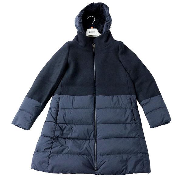 ヘルノ HERNO ダウンコート PI001965D-33432R-9200-38 レディース アウター ネイビー 64,900円