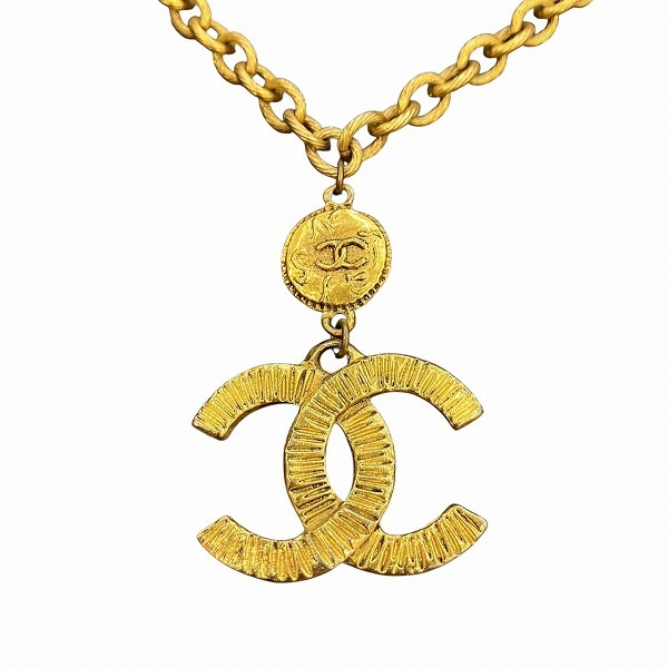 シャネル チェーンベルト ヴィンテージ ココマーク ブランド小物 ベルト レディース【中古】