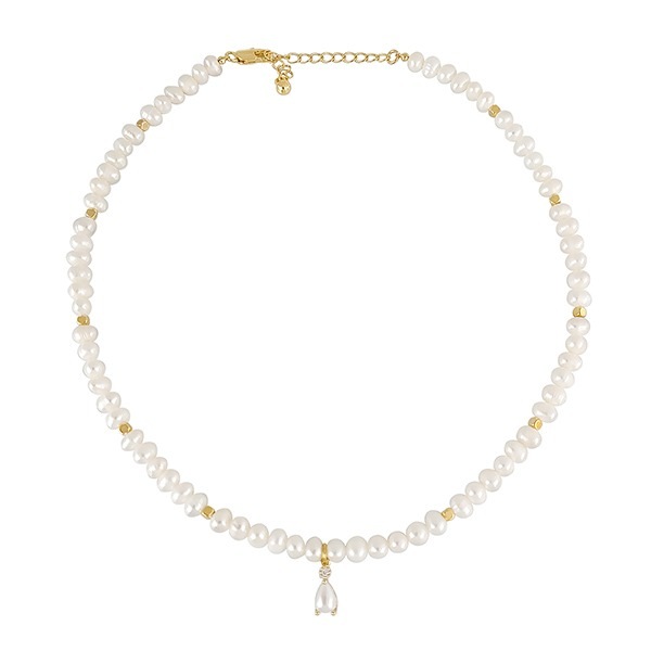 真珠ペンダント淡水パールネックレス