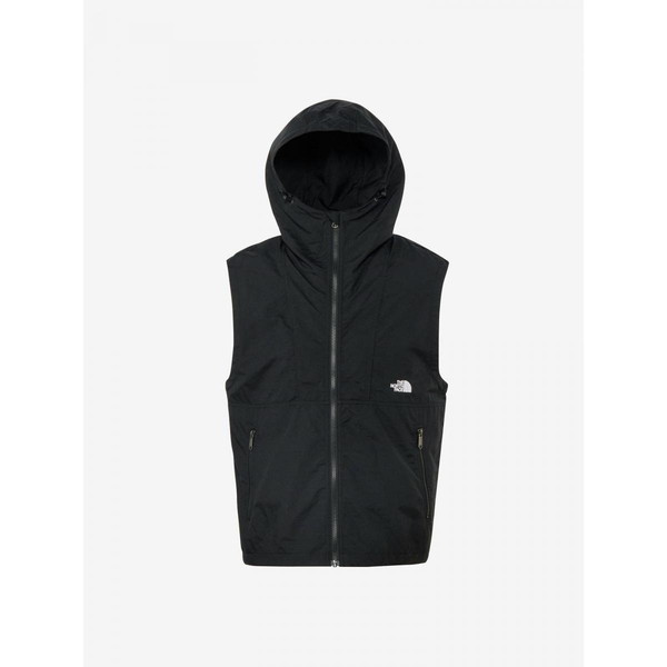 ザ・ノース・フェイス THE NORTH FACE コンパクトフーデッドベスト ユニセックス NP22635-K