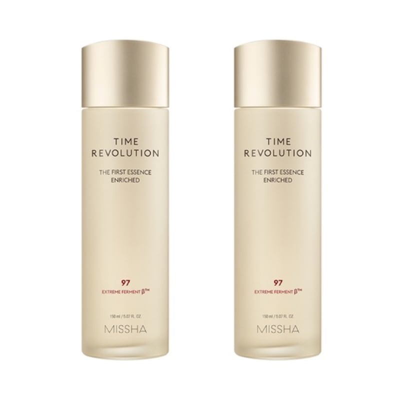 [1+1] タイムレボリューション ザ ファースト エッセンス エンリッチド 150ml+150ml / 韓国コスメ