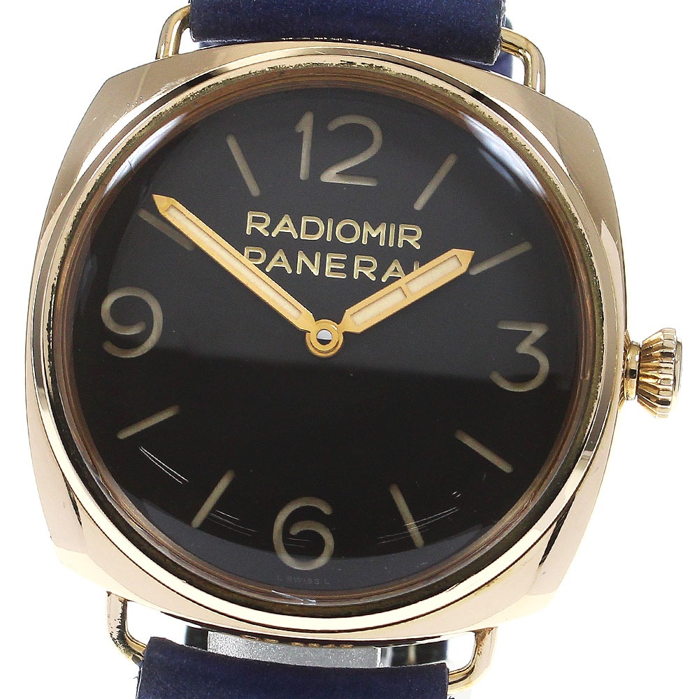 パネライ PANERAI PAM00379 ラジオミール K18YG 手巻き メンズ 保証書付き_823895【中古】