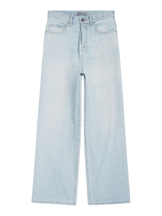 BALENCIAGA Men Straight Pants 868319 TDW144200 Clear Blue