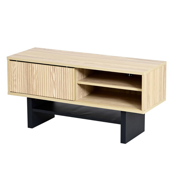 JKプラン FWM-0001-NABK ナチュラル/ブラック Aalto [テレビ台] メーカー直送