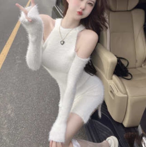 ワンピース デート ニットソー ショート ショート丈 スリム タイト 細身 かわいい 大人可愛い きれいめ シンプル カジュアル 大人 上品 おしゃれ お洒落 主役級 存在感 春 秋 冬 10代