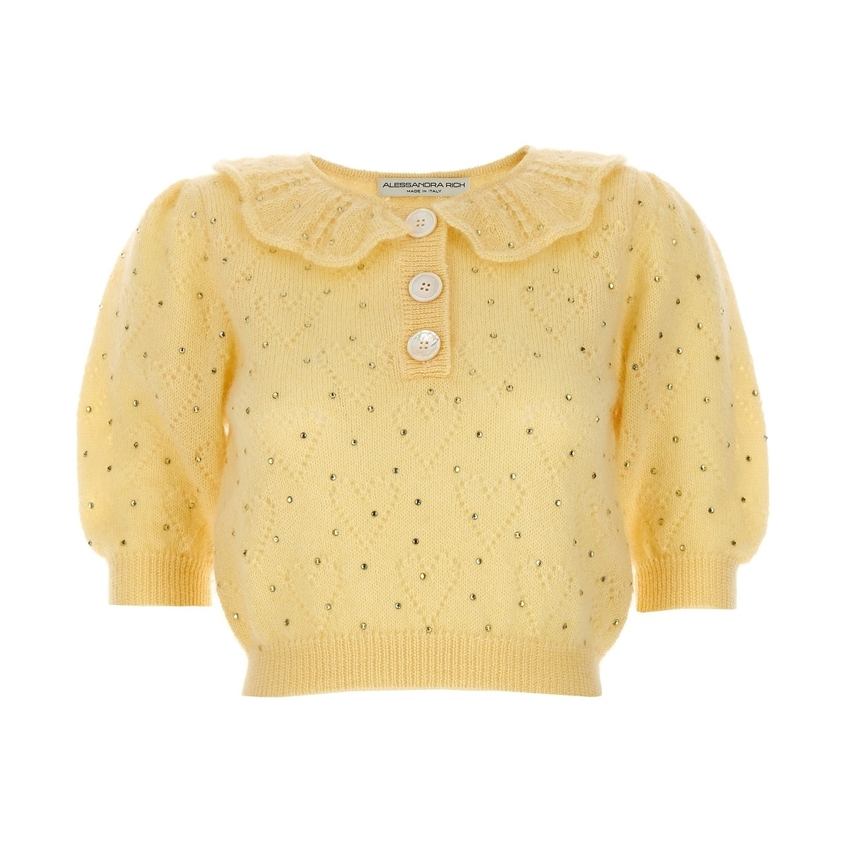 FABX3651K42629088 イエロー 春夏2024 ニットウェア レディース ju 77,000円